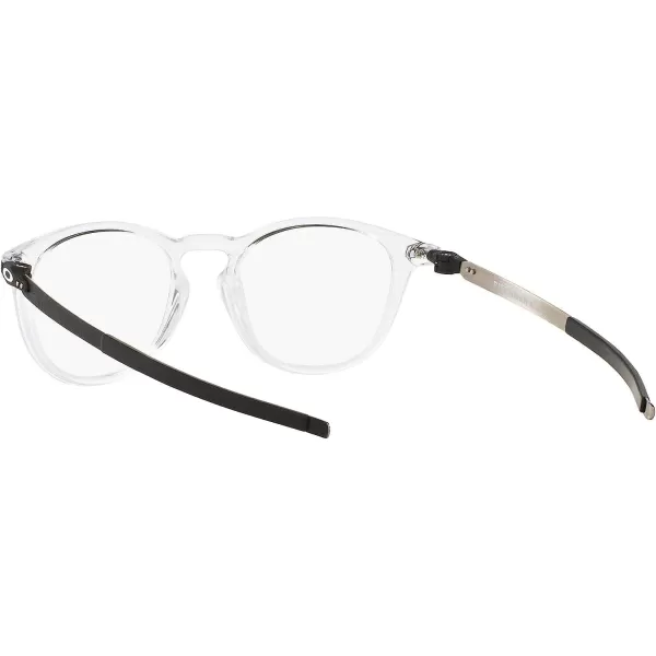 imageOakley Mens Ox8105 Pitchman R Round Prescription Eyewear FramesClearDemo Lens