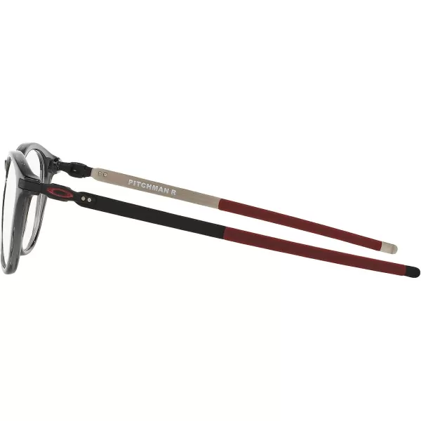 imageOakley Mens Ox8105 Pitchman R Round Prescription Eyewear FramesGrey SmokeDemo Lens
