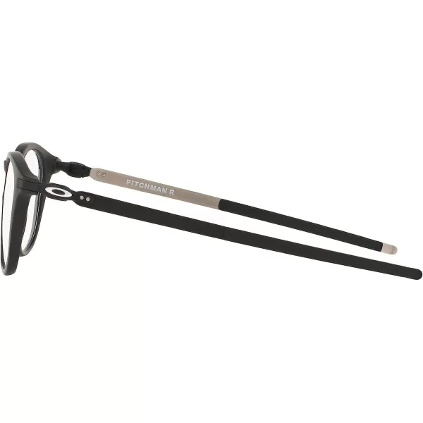imageOakley Mens Ox8105 Pitchman R Round Prescription Eyewear FramesSatin BlackDemo Lens