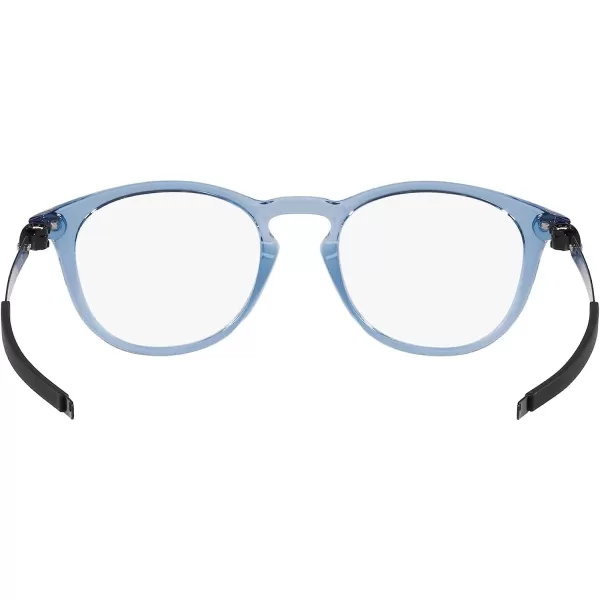 imageOakley Mens Ox8105 Pitchman R Round Prescription Eyewear FramesTransparent BlueDemo Lens