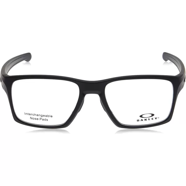 imageOakley Mens Ox8140 Litebeam Square Prescription Eyeglass FramesSatin BlackDemo Lens