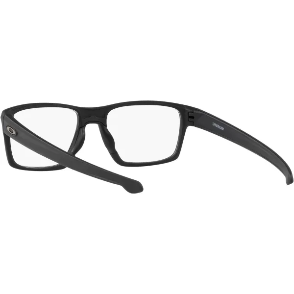 imageOakley Mens Ox8140 Litebeam Square Prescription Eyeglass FramesSatin BlackDemo Lens