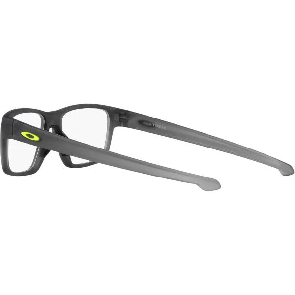 imageOakley Mens Ox8140 Litebeam Square Prescription Eyeglass FramesSatin Grey SmokeDemo Lens