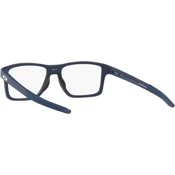 imageOakley Mens Ox8143 Chamfer Squared Prescription Eyeglass FramesUniverse BlueDemo Lens