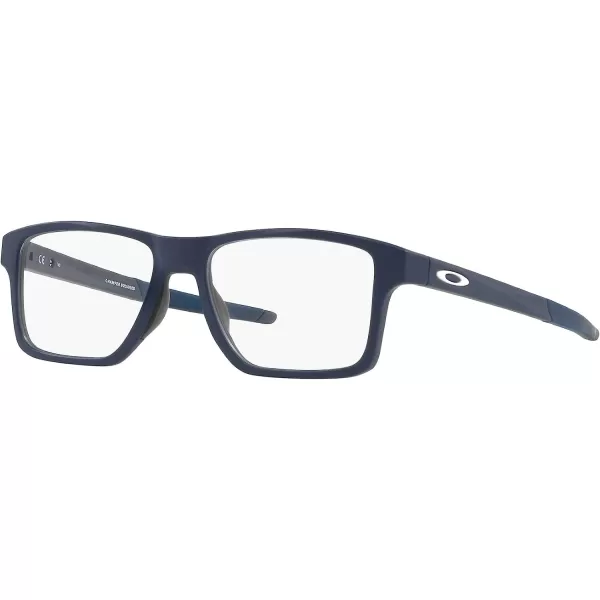 imageOakley Mens Ox8143 Chamfer Squared Prescription Eyeglass FramesUniverse BlueDemo Lens