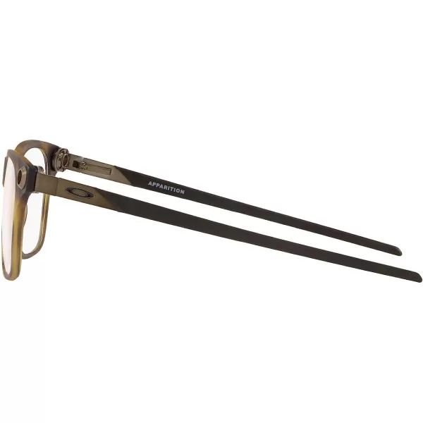 imageOakley Mens Ox8152 Apparition Square Prescription Eyeglass FramesSatin Brown TortoiseDemo Lens