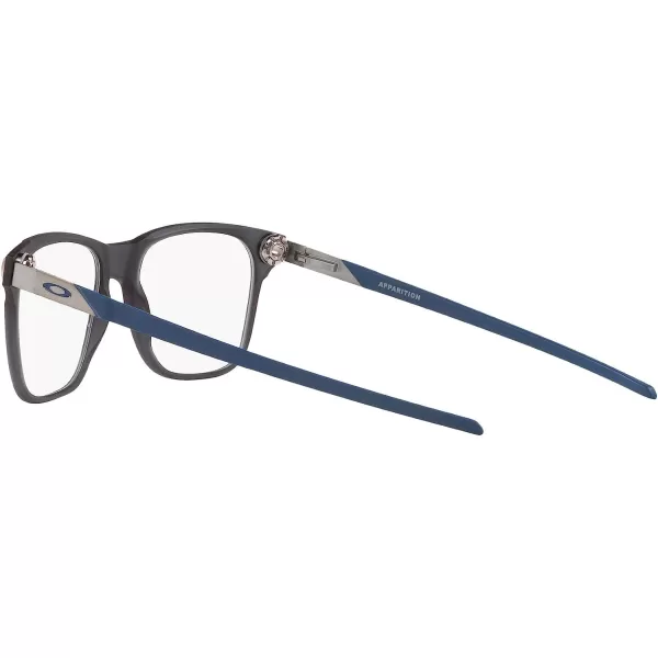 imageOakley Mens Ox8152 Apparition Square Prescription Eyeglass FramesSatin Grey Smoke on GunmetalDemo Lens