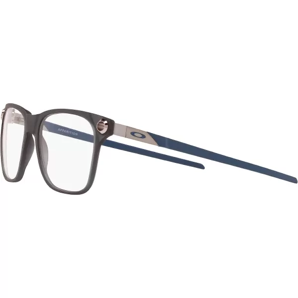imageOakley Mens Ox8152 Apparition Square Prescription Eyeglass FramesSatin Grey Smoke on GunmetalDemo Lens