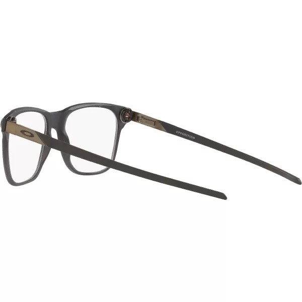 imageOakley Mens Ox8152 Apparition Square Prescription Eyeglass FramesSatin Grey Smoke on PewterDemo Lens