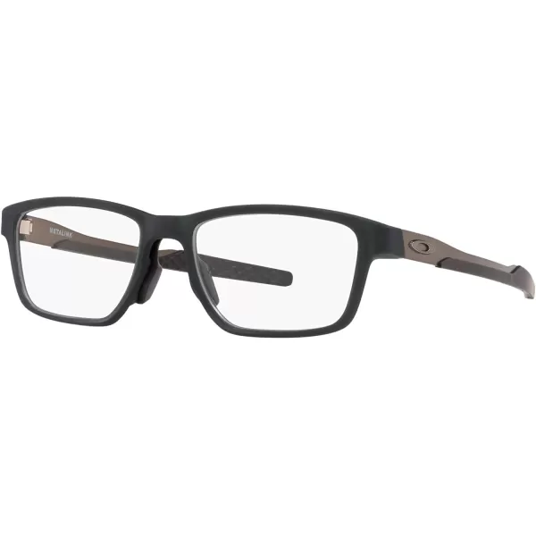 imageOakley Mens Ox8153 Metalink Rectangular Prescription Eyeglass FramesMatte OliveDemo Lens
