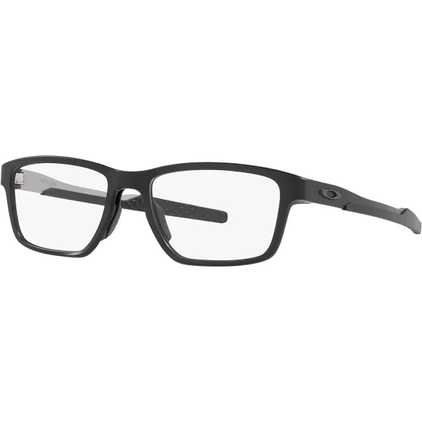 imageOakley Mens Ox8153 Metalink Rectangular Prescription Eyeglass FramesSatin BlackDemo Lens