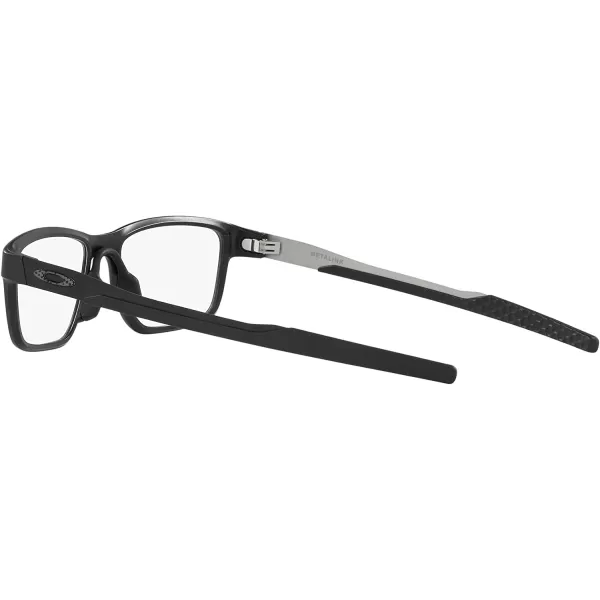 imageOakley Mens Ox8153 Metalink Rectangular Prescription Eyeglass FramesSatin BlackDemo Lens