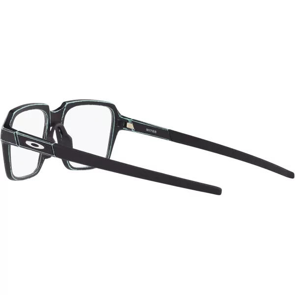 imageOakley Mens Ox8154 Miter Square Prescription Eyeglass FramesSatin Arctic SurfDemo Lens