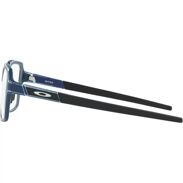 imageOakley Mens Ox8154 Miter Square Prescription Eyeglass FramesSatin Light BlueDemo Lens