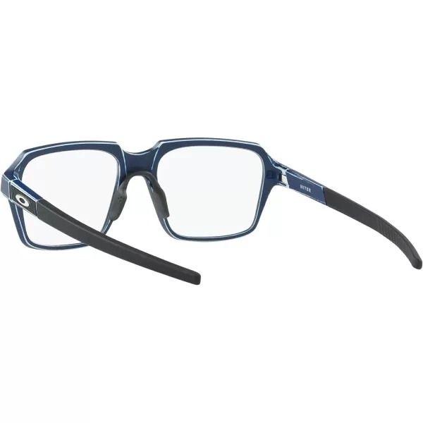 imageOakley Mens Ox8154 Miter Square Prescription Eyeglass FramesSatin Light BlueDemo Lens
