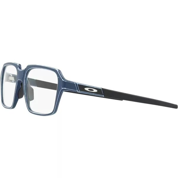 imageOakley Mens Ox8154 Miter Square Prescription Eyeglass FramesSatin Light BlueDemo Lens