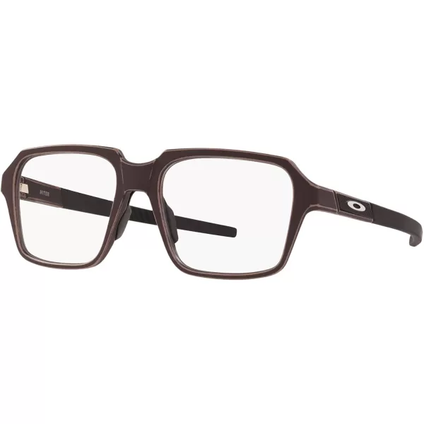 imageOakley Mens Ox8154 Miter Square Prescription Eyeglass FramesSatin TerrainDemo Lens