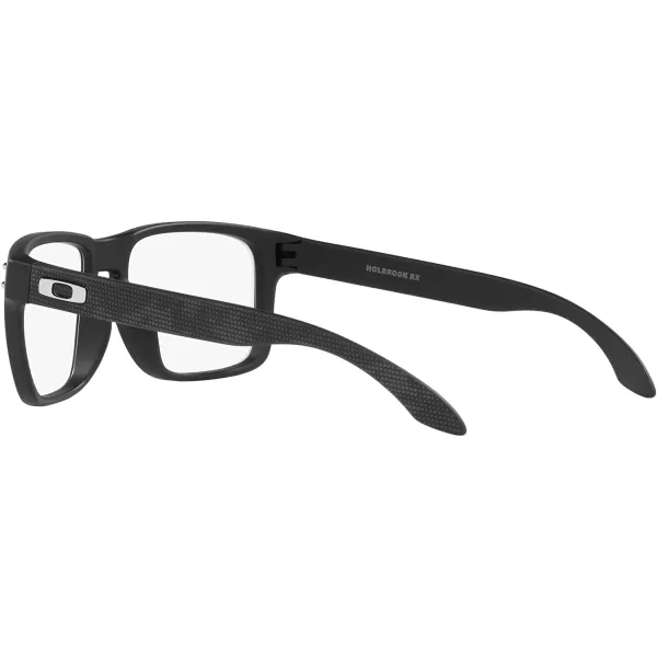 imageOakley Mens Ox8156 Holbrook Rx Square Prescription Eyewear FramesSatin BlackDemo Lens
