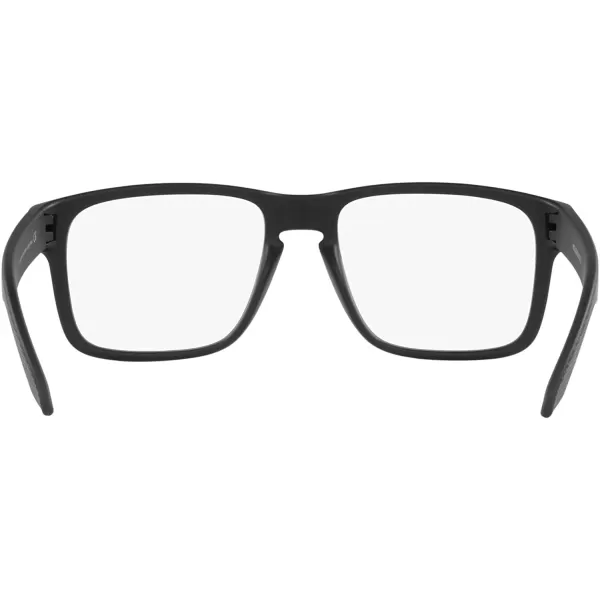 imageOakley Mens Ox8156 Holbrook Rx Square Prescription Eyewear FramesSatin BlackDemo Lens