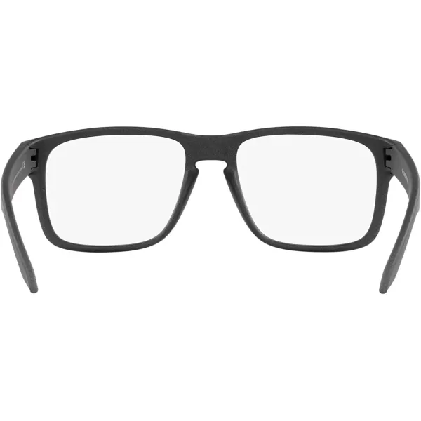 imageOakley Mens Ox8156 Holbrook Rx Square Prescription Eyewear FramesSatin Light SteelDemo Lens