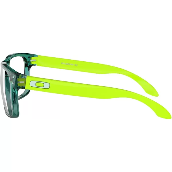 imageOakley Mens Ox8156 Holbrook Rx Square Prescription Eyewear FramesTranslucent Arctic SurfDemo Lens