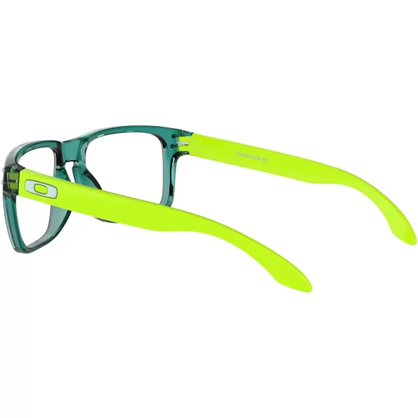 imageOakley Mens Ox8156 Holbrook Rx Square Prescription Eyewear FramesTranslucent Arctic SurfDemo Lens