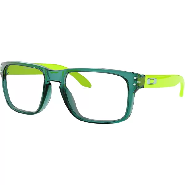 imageOakley Mens Ox8156 Holbrook Rx Square Prescription Eyewear FramesTranslucent Arctic SurfDemo Lens