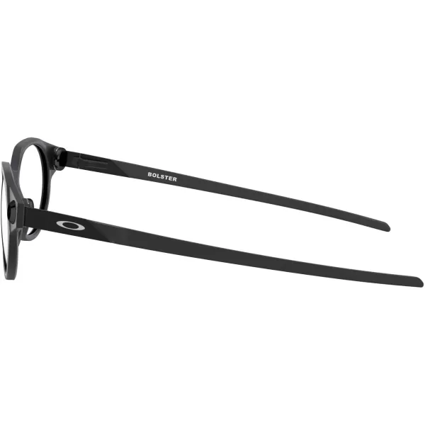 imageOakley Mens Ox8159 Bolster Oval Prescription Eyeglass FramesSatin BlackBlackDemo Lens
