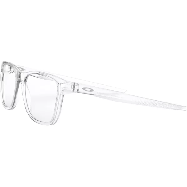 imageOakley Mens Ox8163 Centerboard Round Prescription Eyewear FramesPolished ClearDemo Lens