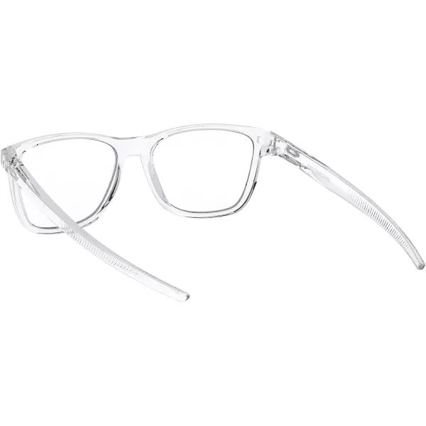 imageOakley Mens Ox8163 Centerboard Round Prescription Eyewear FramesPolished ClearDemo Lens