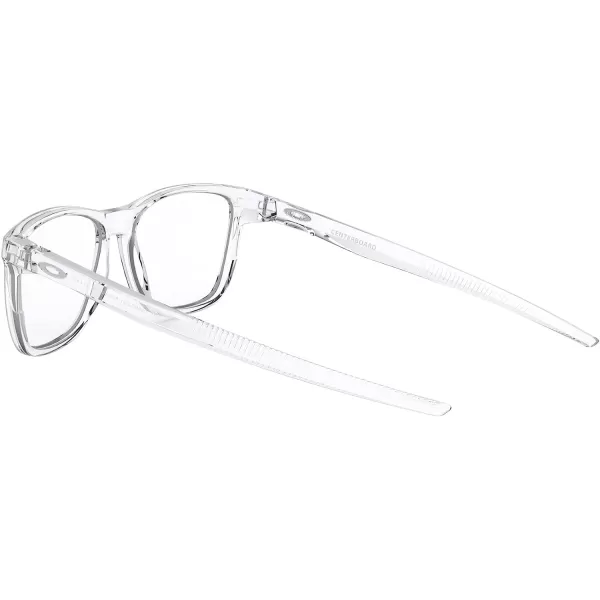 imageOakley Mens Ox8163 Centerboard Round Prescription Eyewear FramesPolished ClearDemo Lens