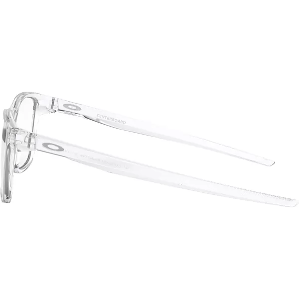 imageOakley Mens Ox8163 Centerboard Round Prescription Eyewear FramesPolished ClearDemo Lens