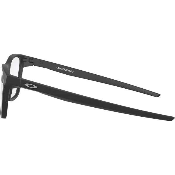 imageOakley Mens Ox8163 Centerboard Round Prescription Eyewear FramesSatin BlackDemo Lens