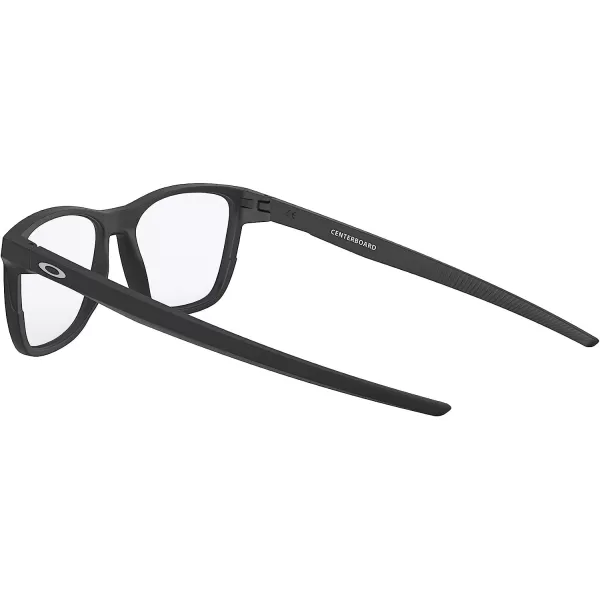 imageOakley Mens Ox8163 Centerboard Round Prescription Eyewear FramesSatin BlackDemo Lens