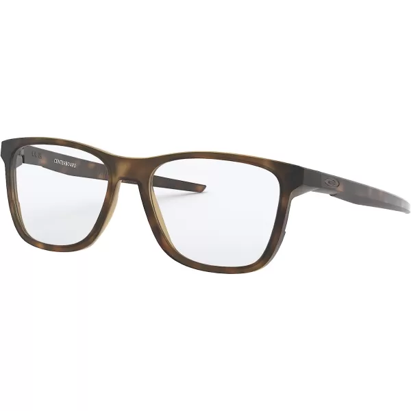 imageOakley Mens Ox8163 Centerboard Round Prescription Eyewear FramesSatin Brown HavanaDemo Lens