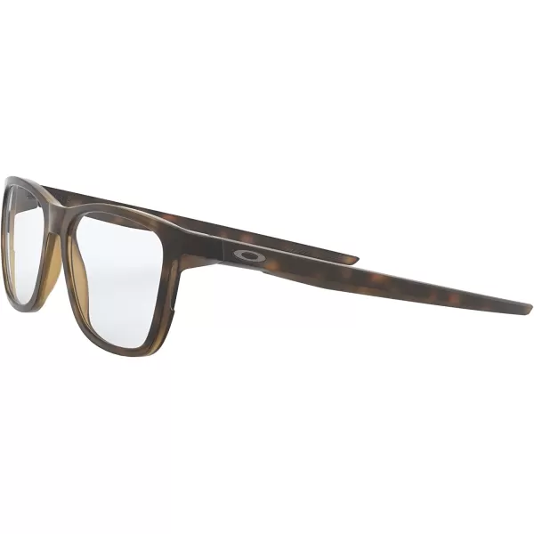 imageOakley Mens Ox8163 Centerboard Round Prescription Eyewear FramesSatin Brown HavanaDemo Lens