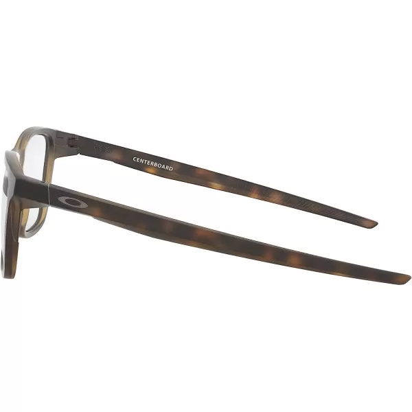 imageOakley Mens Ox8163 Centerboard Round Prescription Eyewear FramesSatin Brown HavanaDemo Lens