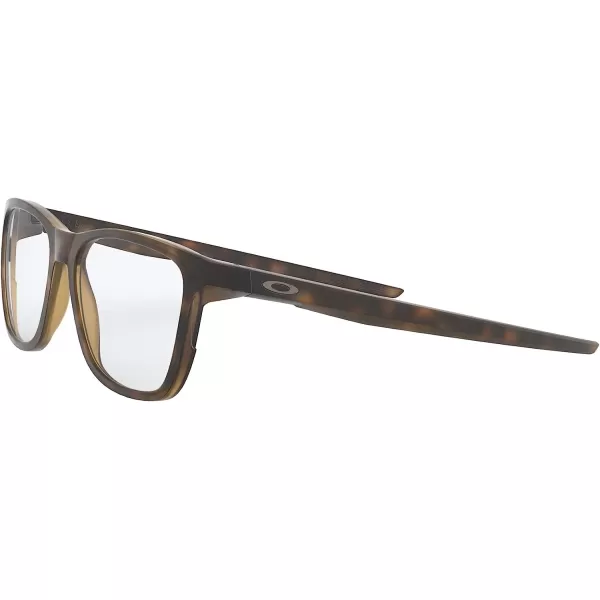 imageOakley Mens Ox8163 Centerboard Round Prescription Eyewear FramesSatin Brown HavanaDemo Lens