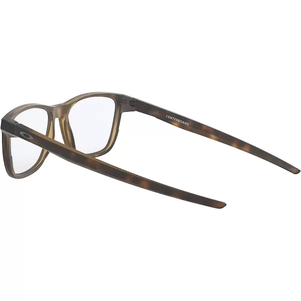 imageOakley Mens Ox8163 Centerboard Round Prescription Eyewear FramesSatin Brown HavanaDemo Lens