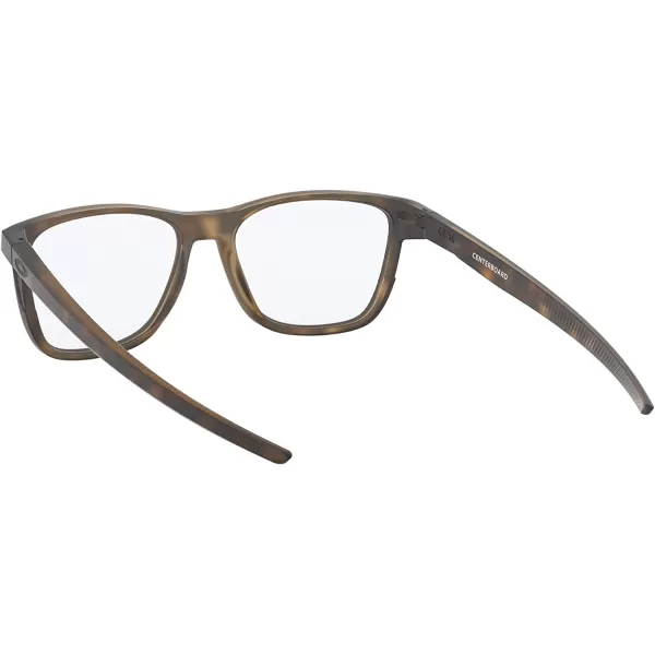 imageOakley Mens Ox8163 Centerboard Round Prescription Eyewear FramesSatin Brown HavanaDemo Lens