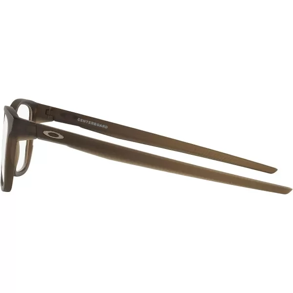 imageOakley Mens Ox8163 Centerboard Round Prescription Eyewear FramesSatin Brown SmokeDemo Lens