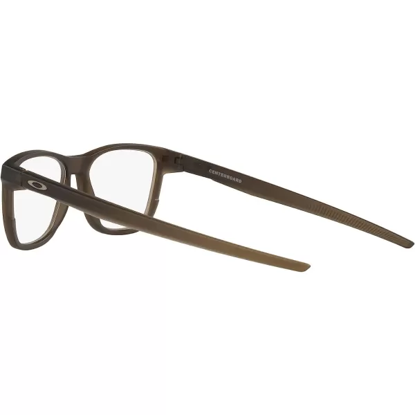 imageOakley Mens Ox8163 Centerboard Round Prescription Eyewear FramesSatin Brown SmokeDemo Lens
