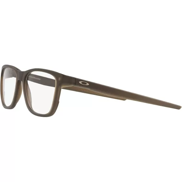 imageOakley Mens Ox8163 Centerboard Round Prescription Eyewear FramesSatin Brown SmokeDemo Lens