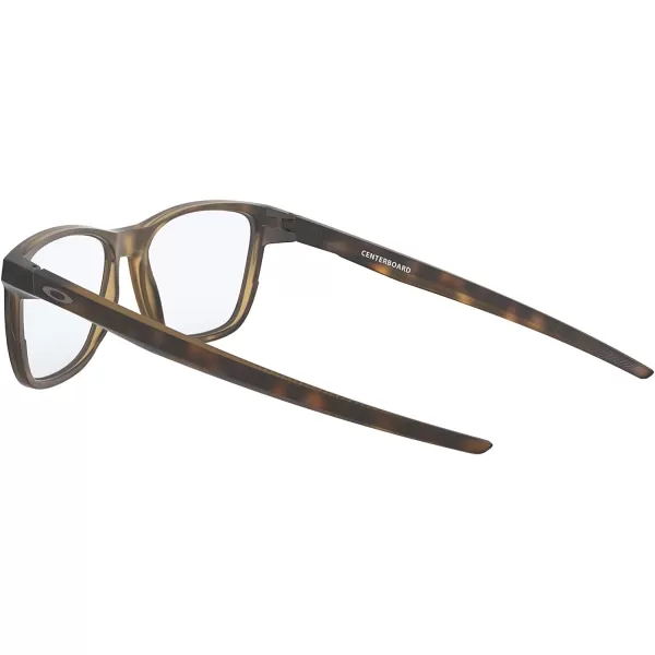imageOakley Mens Ox8163 Centerboard Round Prescription Eyewear FramesSatin Brown TortoiseDemo Lens