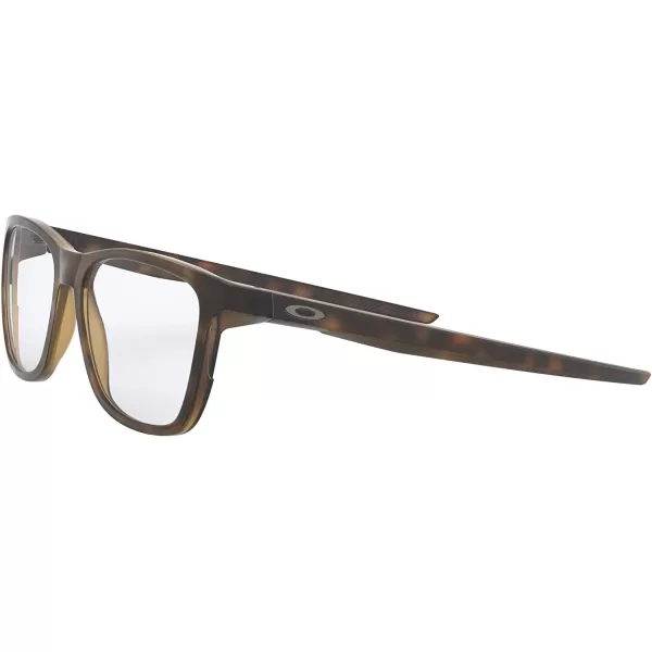 imageOakley Mens Ox8163 Centerboard Round Prescription Eyewear FramesSatin Brown TortoiseDemo Lens