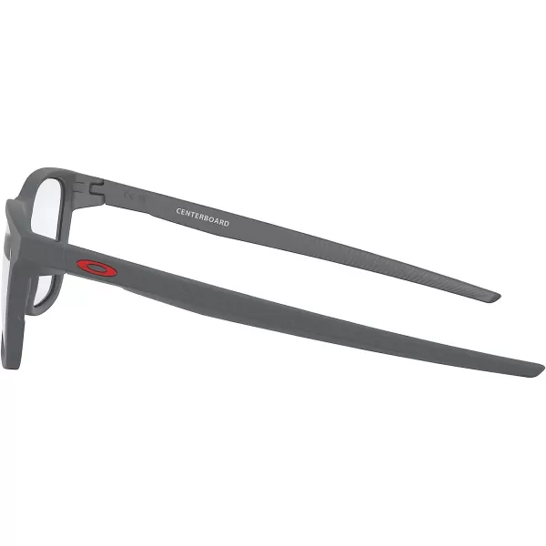 imageOakley Mens Ox8163 Centerboard Round Prescription Eyewear FramesSatin Light SteelDemo Lens