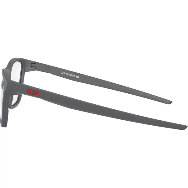 imageOakley Mens Ox8163 Centerboard Round Prescription Eyewear FramesSatin Light SteelDemo Lens