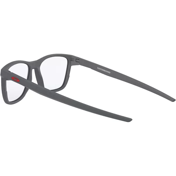 imageOakley Mens Ox8163 Centerboard Round Prescription Eyewear FramesSatin Light SteelDemo Lens