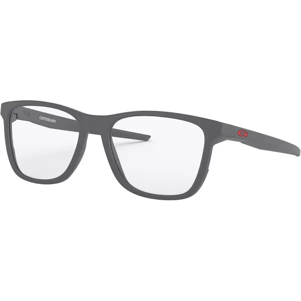 imageOakley Mens Ox8163 Centerboard Round Prescription Eyewear FramesSatin Light SteelDemo Lens