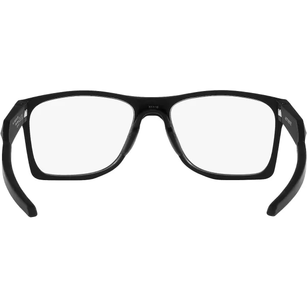 imageOakley Mens Ox8173 Activate Square Prescription Eyewear FramesHigh Resolution Satin BlackDemo Lens